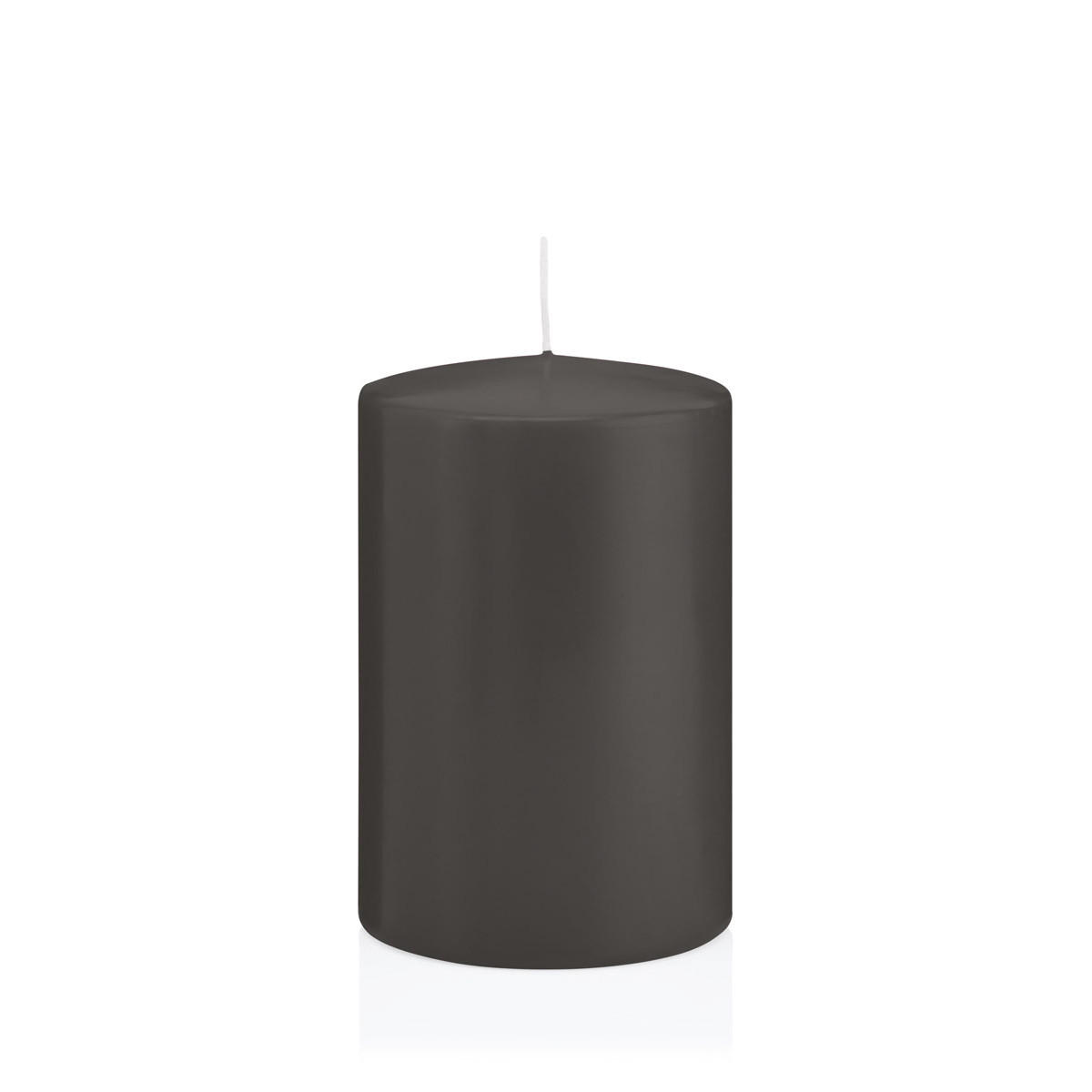 Wiedemann Kerzen Stumpenkerzen Grau 20 cm