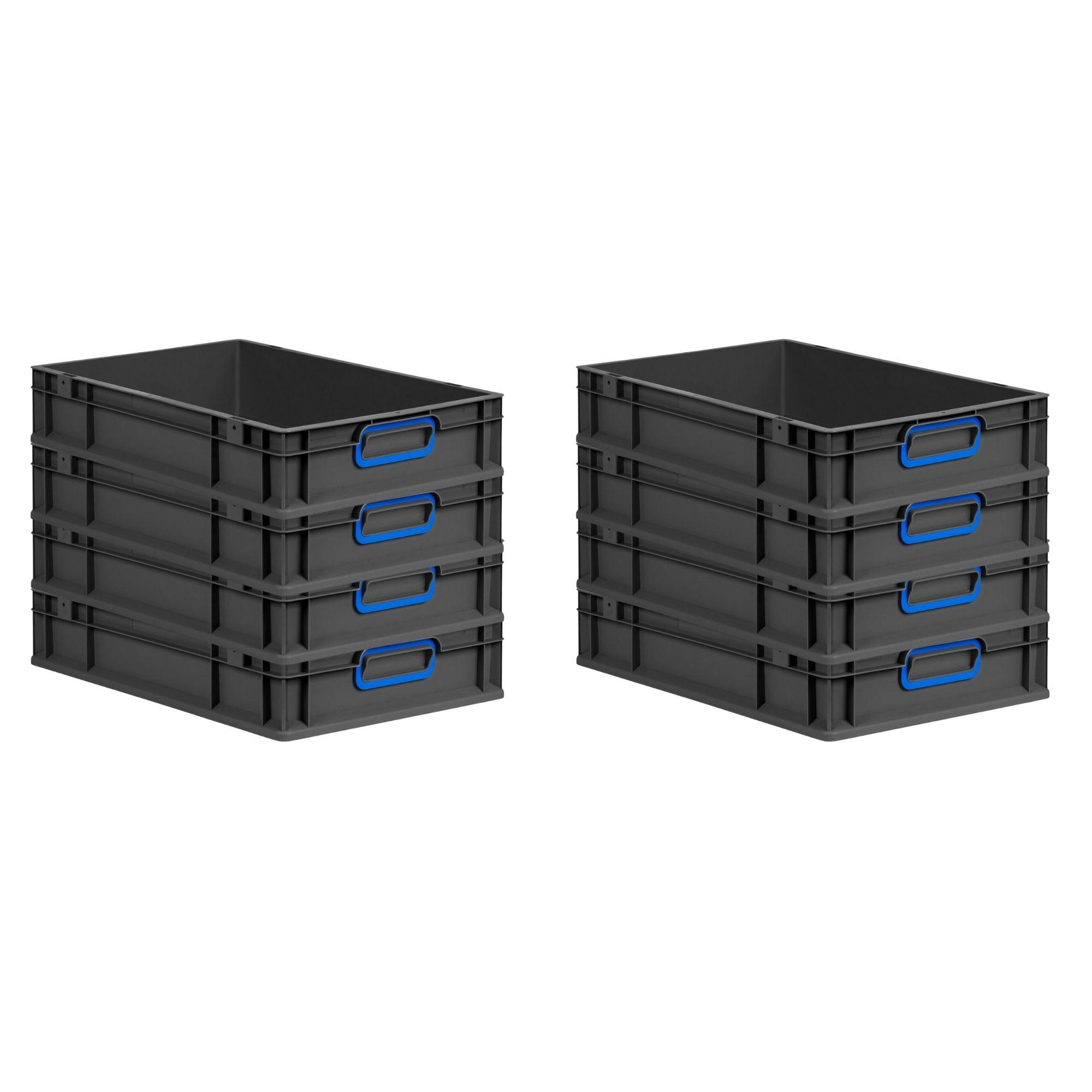 Proregal Eurobox Schwarz, Blau 40x12x60 cm