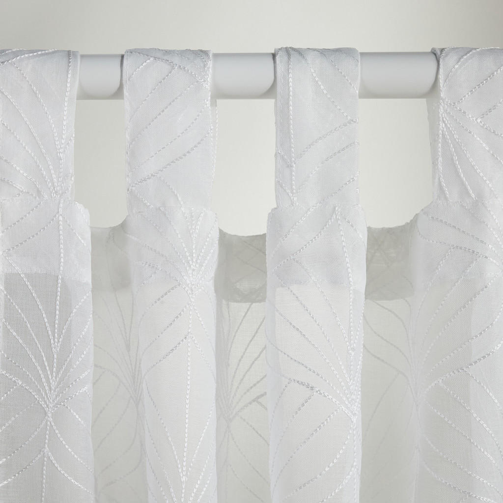 Thumbnail - home&you Vorhang, Weiß, Textil, 140x1x300 cm, Wohntextilien, Gardinen & Vorhänge, Fertiggardinen, Fertigstores
