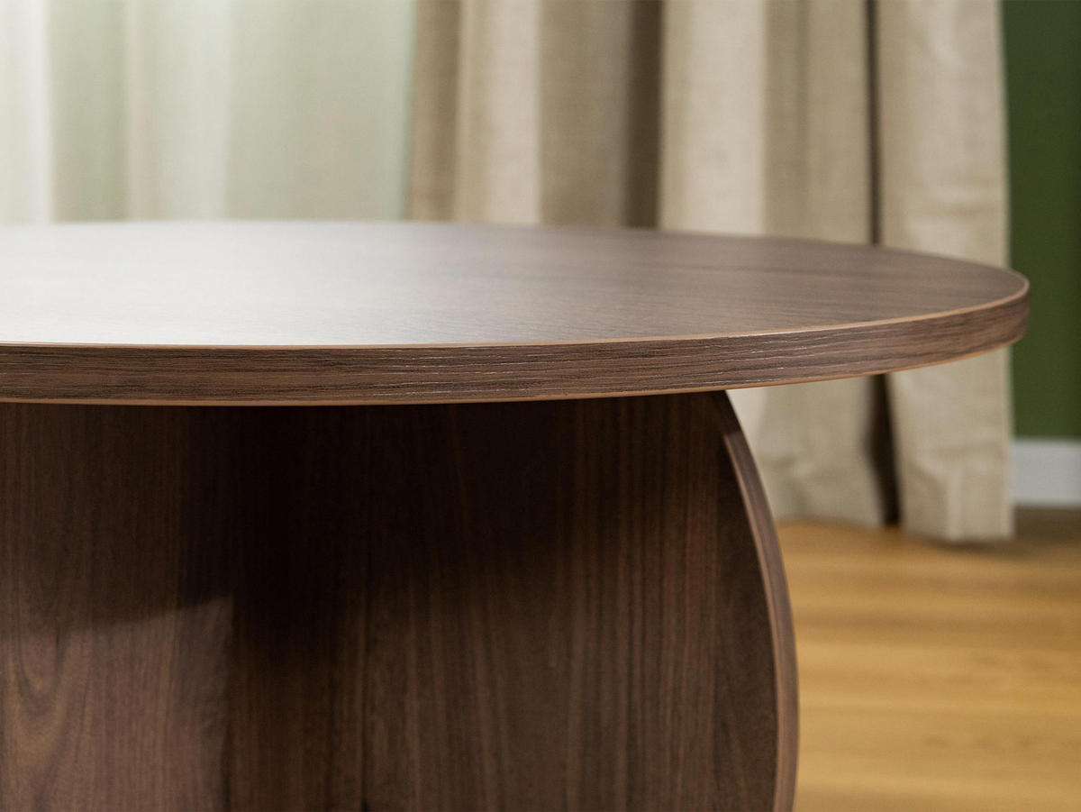 COUCHTISCH Tamisa - Nussbaumfarben, Holzwerkstoff (74/74/40cm) - MIRJAN24