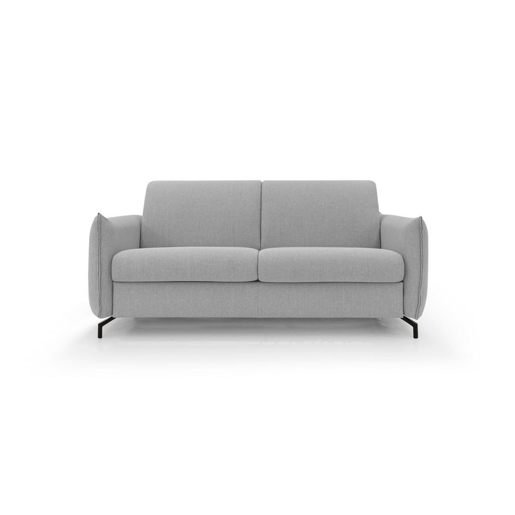 Thumbnail - Divani.store Schlafsofa, Grau, Textil, 195x95x96 cm, Wohnzimmer, Sofas & Couches, Schlafsofas