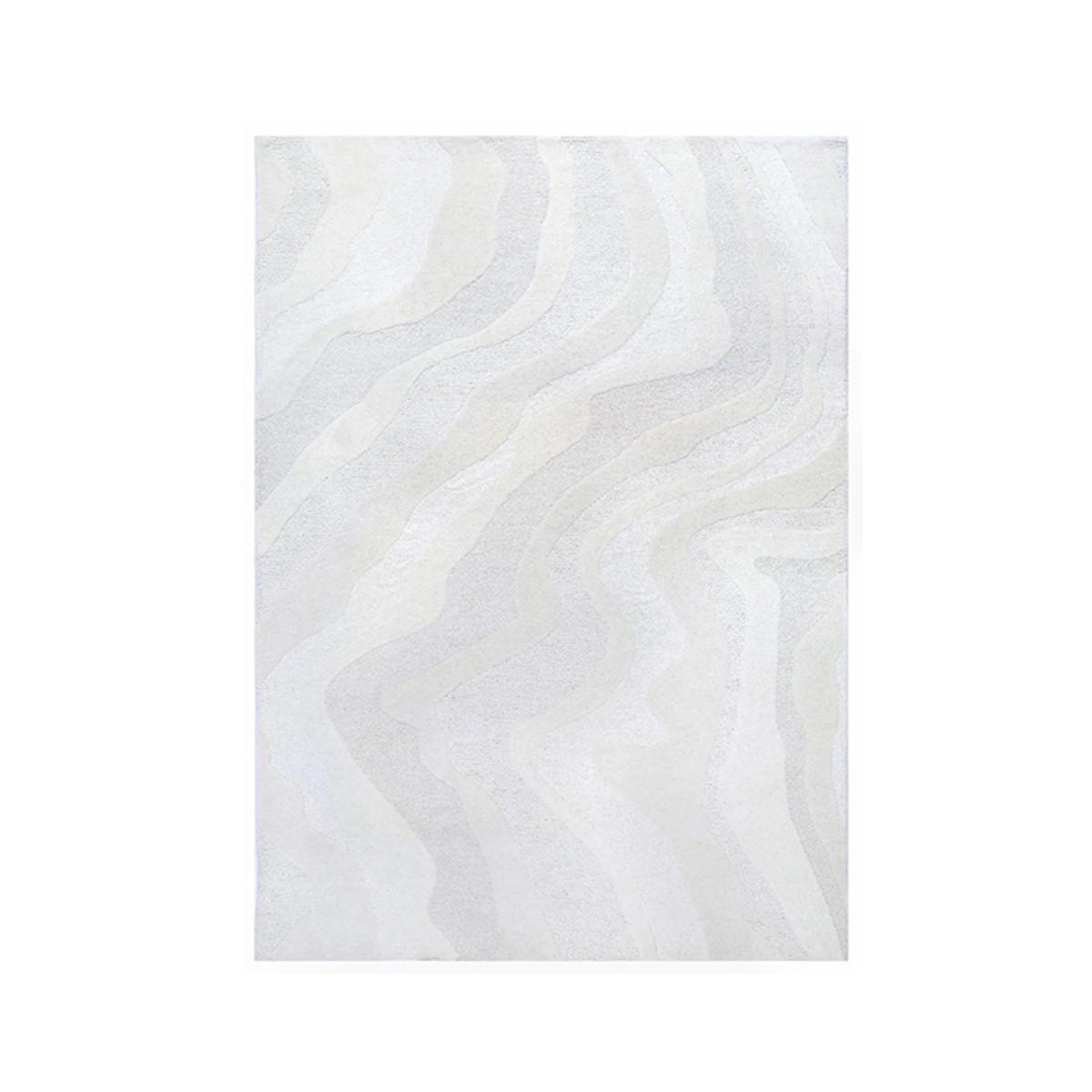 TEPPICH Mosa Weiß 300/200/2 cm - Weiß, Textil (200/300cm) - LABEL51