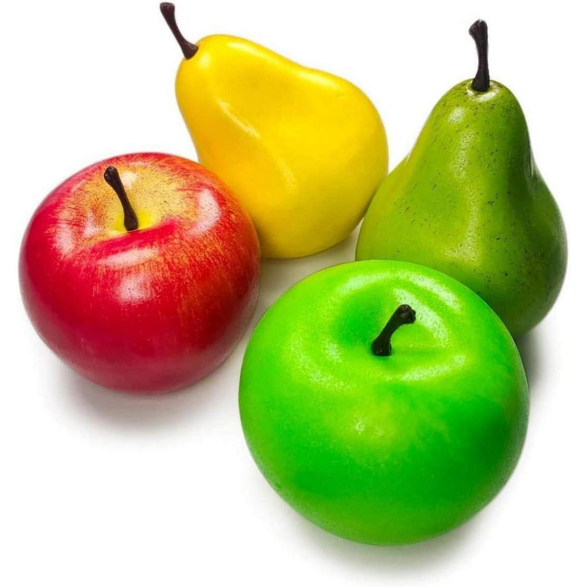 KÜNSTLICHE Früchte 14-teiliges Set - Multicolor, Kunststoff (8.7cm)
