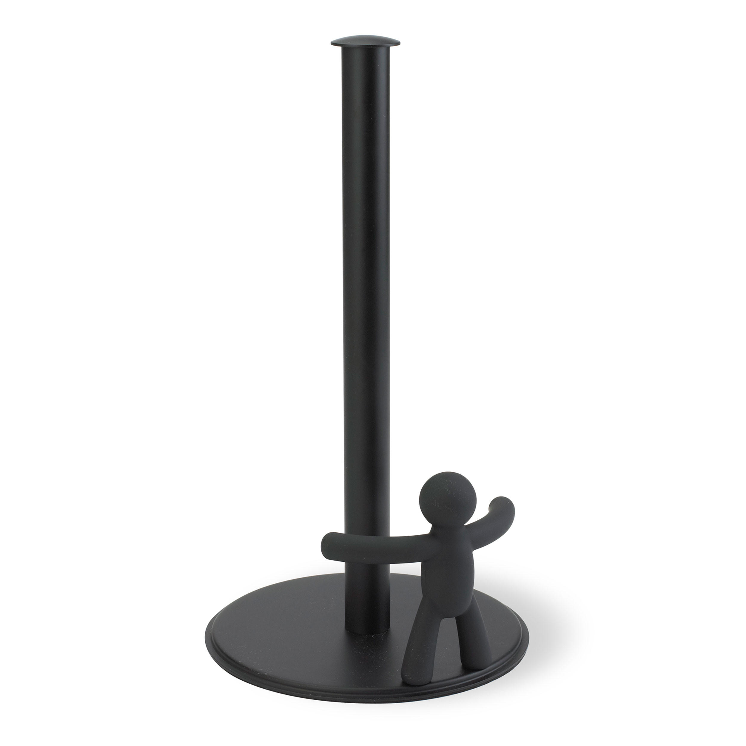 KÜCHENROLLENHALTER Buddy, Schwarz - Schwarz, Kunststoff (18/34/19cm) - Umbra