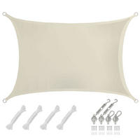 SONNENSEGEL Wasserdicht 300/200 cm Beige - Beige, Kunststoff (200/300cm) - Amanka