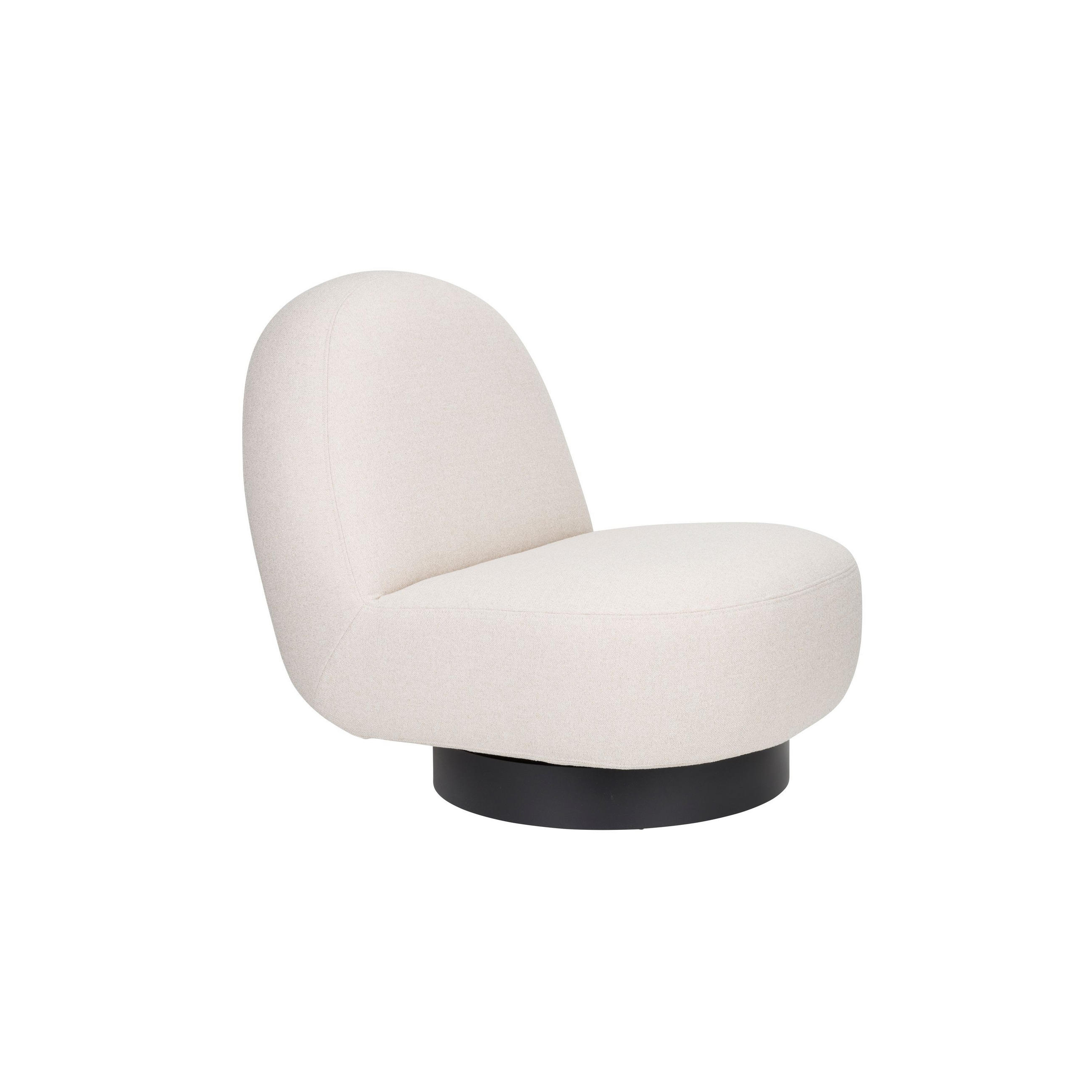 SESSEL Eden Latte/ Beige - Beige, Kunststoff (78/85/96cm) - Zuiver