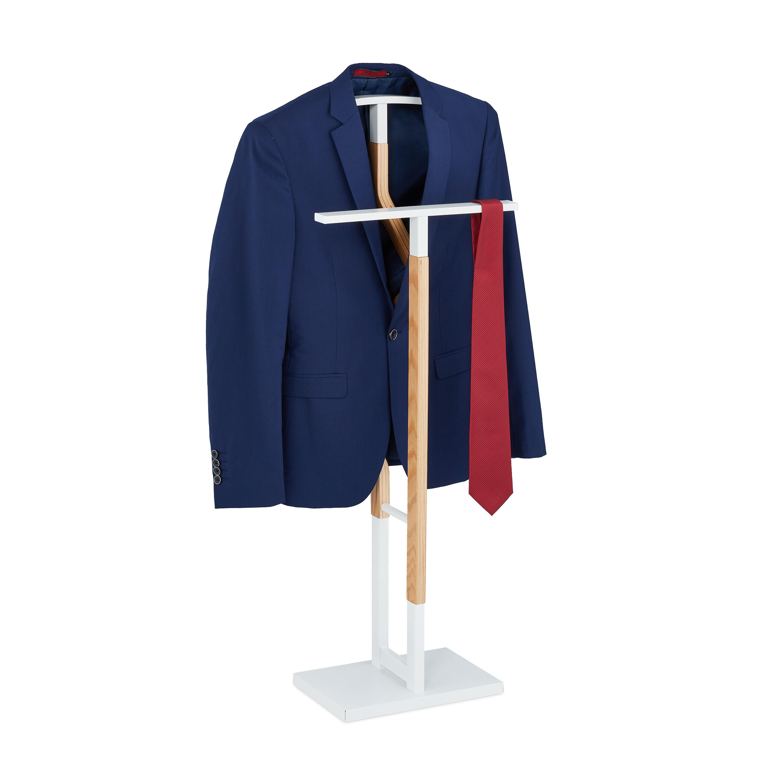 HERRENDIENER - Multicolor, Holzwerkstoff/Metall (47/106.5/20cm) - Relaxdays