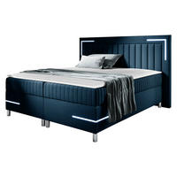 BOXBETT Tenosi 3 LED - Blau, Holz (200/200cm) - MIRJAN24