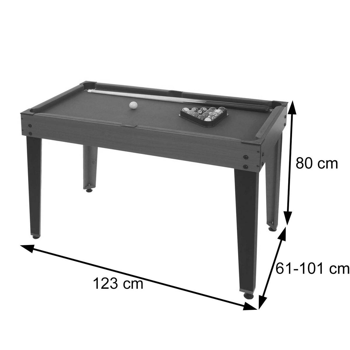TISCHKICKER Braun - Braun, Holz (123/101cm) - MCW
