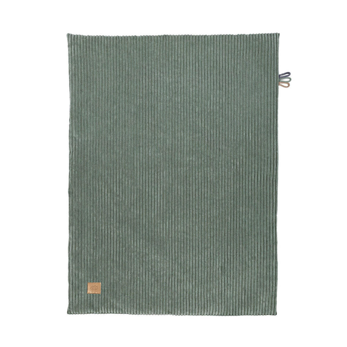 BABYDECKE, Aesthetic, Olivgrün winterlich - Grün, Textil (100/77cm) - MeowBaby
