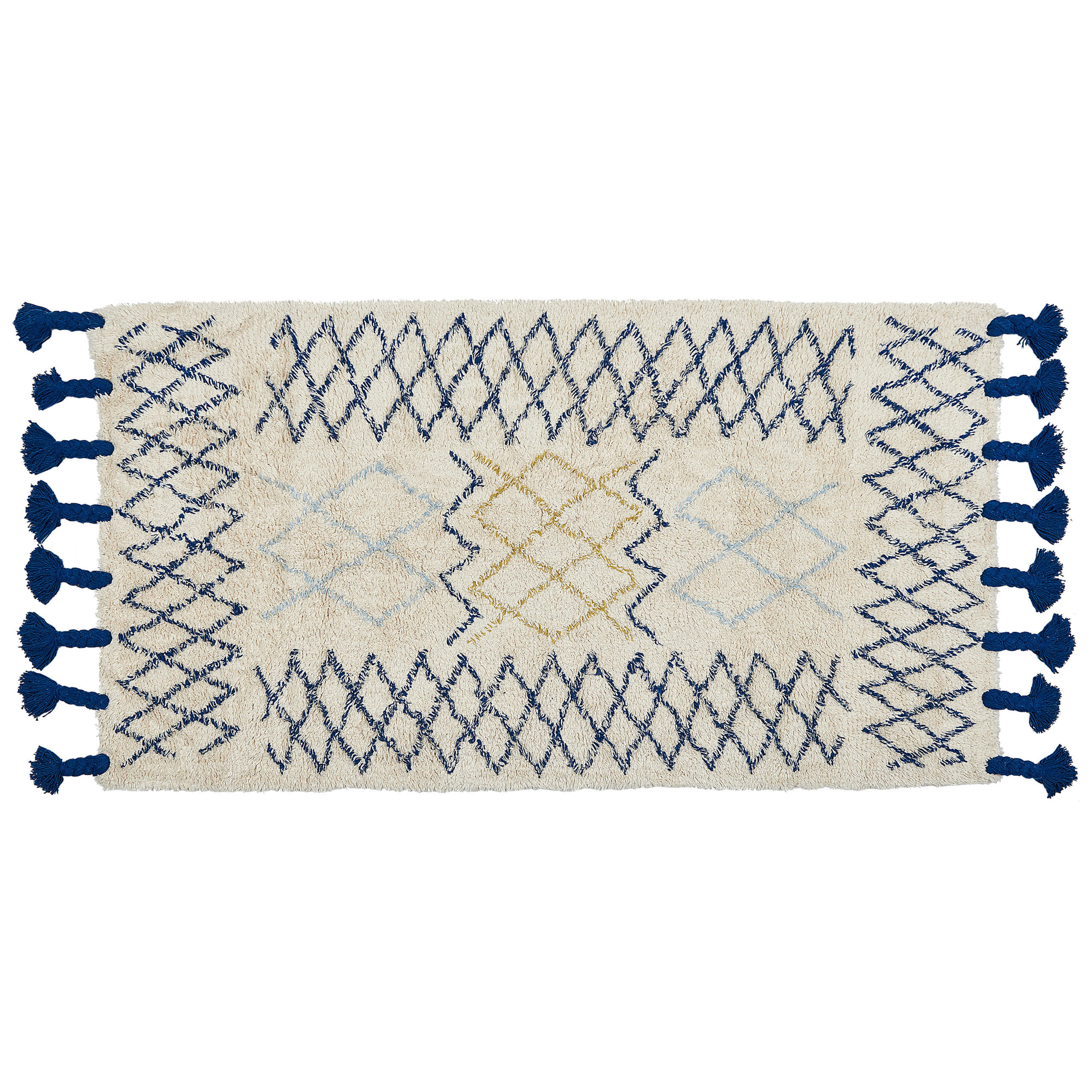 KURZFLOR-TEPPICH Erzincan 150/80 cm - Beige, Textil (80/150cm) - Beliani