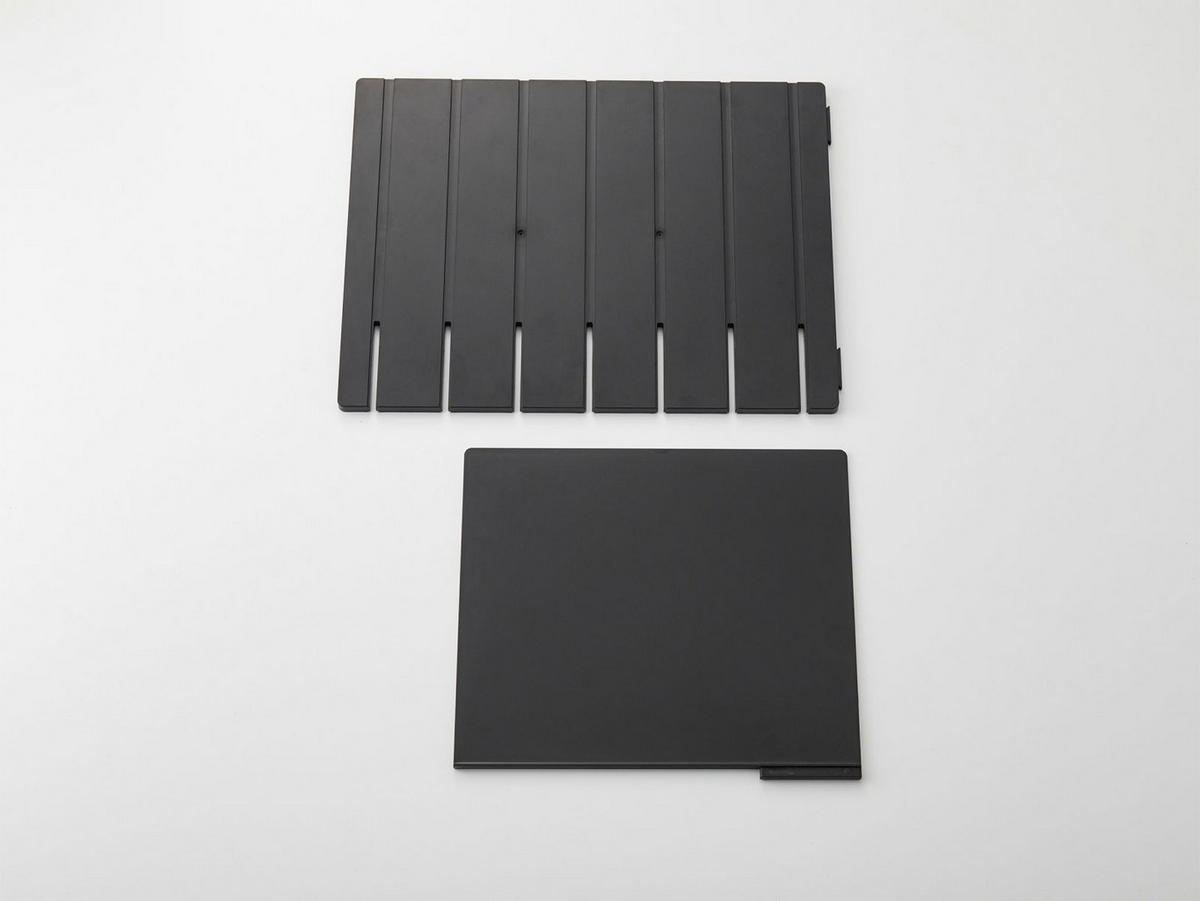 TASCHEN-ORGANIZER Smart schwarz 31/21/24 cm (2er Set) - Schwarz, Kunststoff (31/21/24cm) - Yamazaki