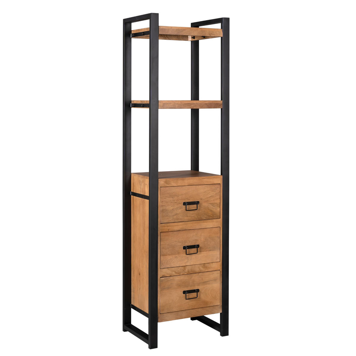BÜCHERREGAL Boaz Braun 40/55/200 cm - Braun, Holz (55/200/40cm) - Starfurn