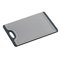 SCHNEIDEBRETT Kunststoff rechteckig - Grau, Kunststoff (19.5/29.5cm) - Kesper
