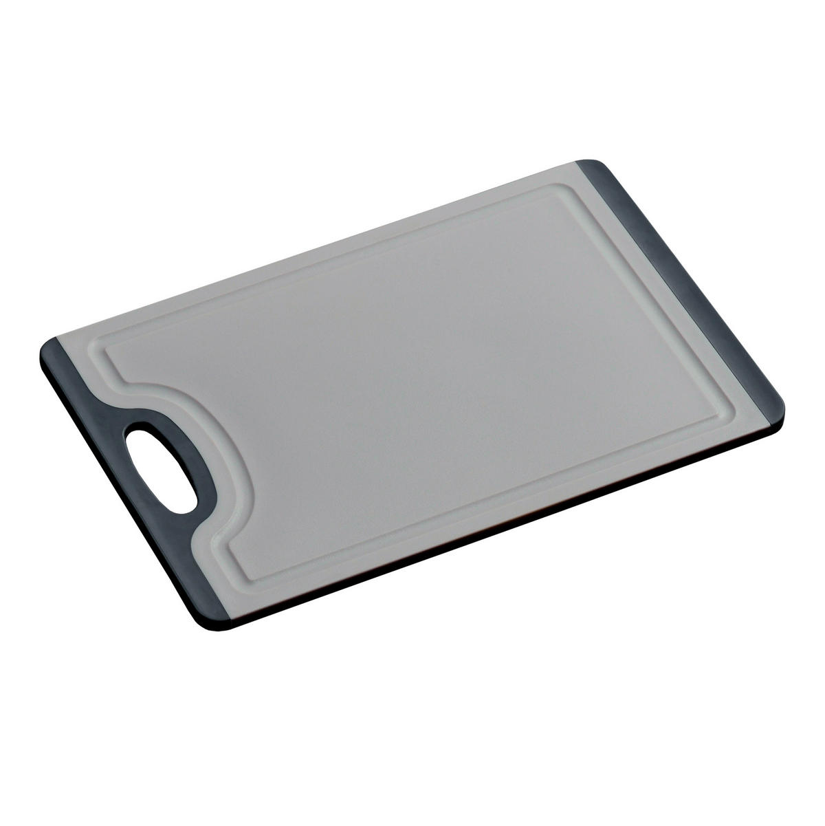 SCHNEIDEBRETT Kunststoff rechteckig - Grau, Kunststoff (19.5/29.5cm) - Kesper