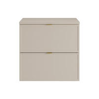 WASCHBECKENUNTERSCHRANK - 60 cm x 45 cm - holz - beige Ondil - Beige, Holz (60/60/45cm) - Vente-Unique