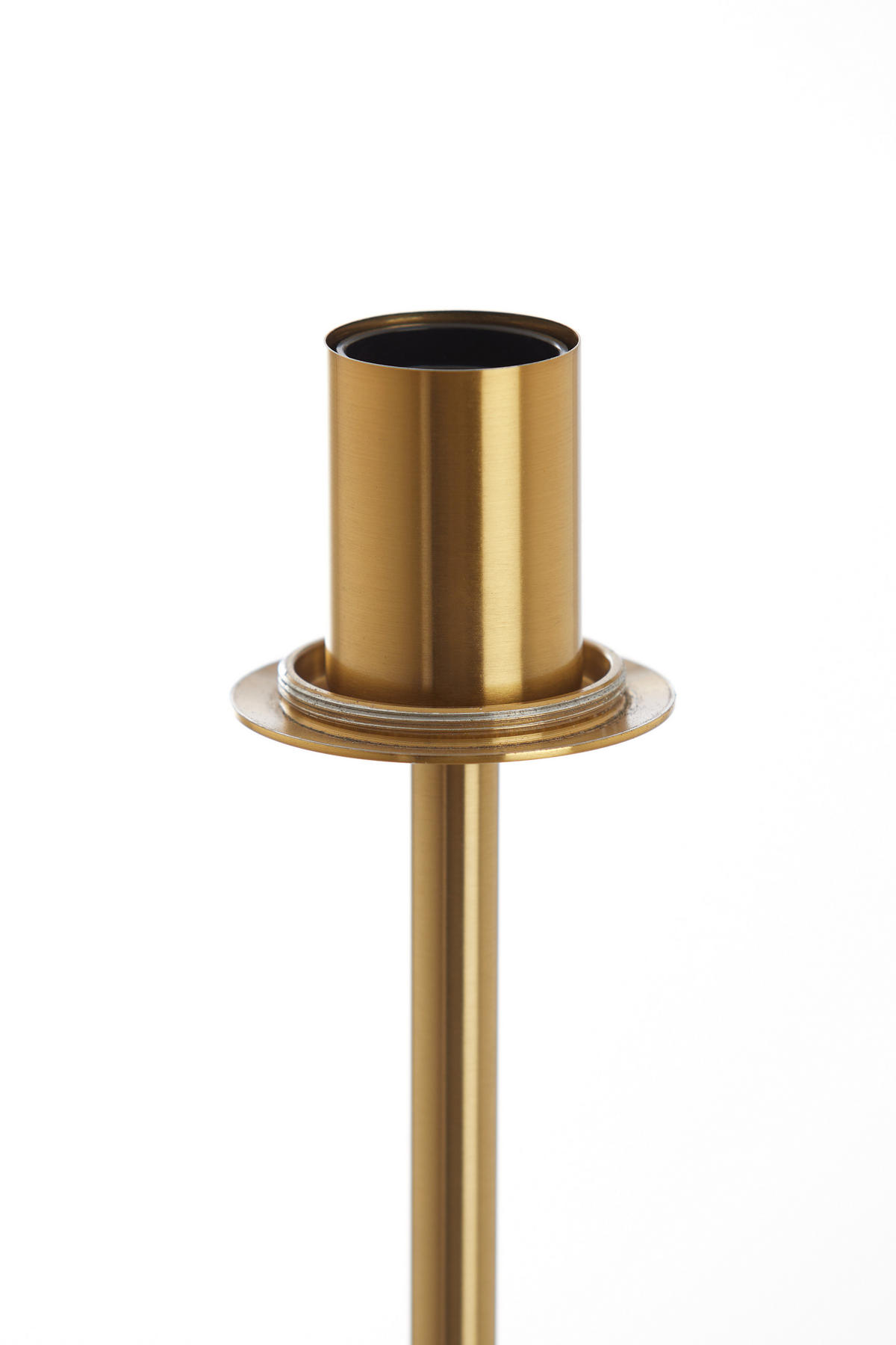 STEHLEUCHTE Medina Grau Ø30/160 cm - Grau, Glas (30/30/160cm) - Light & Living