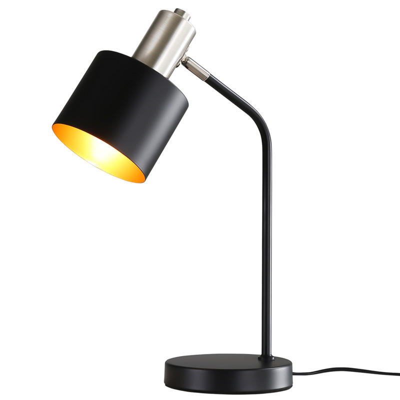 TISCHLEUCHTE Abbo 15/15/44cm - Schwarz, Metall (15/15/44cm) - Nettlife
