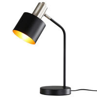 STOLNÍ lampa Abbo 15/15/44cm - černá, kov (15/15/44cm) - Nettlife