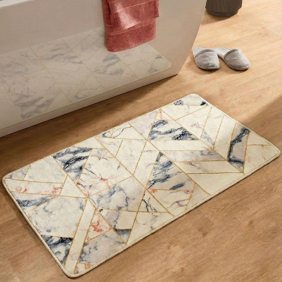 KOUPELNOVÝ KOBEREČEK Aquata 60x100 cm - krémová, textil (60/100cm) - Gino Falcone