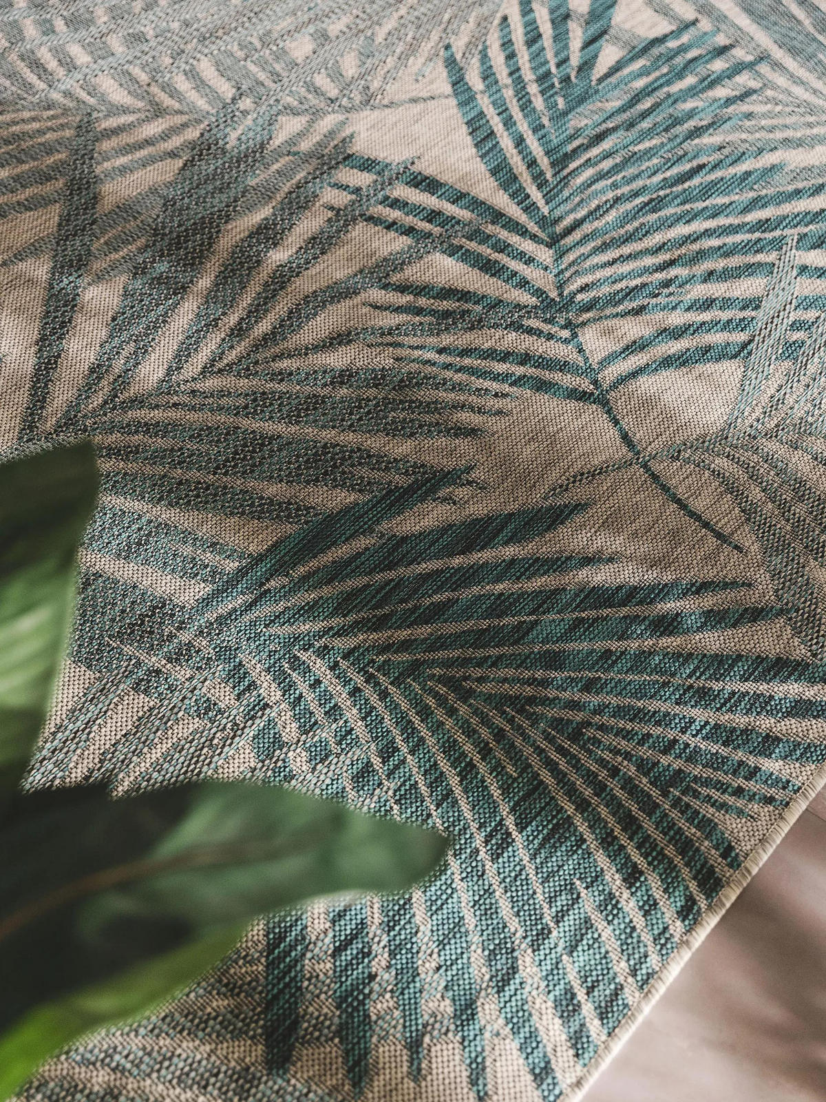 OUTDOORTEPPICH Cleo Blau 240x340 cm - Blau, Textil (240/340cm) - benuta Nest