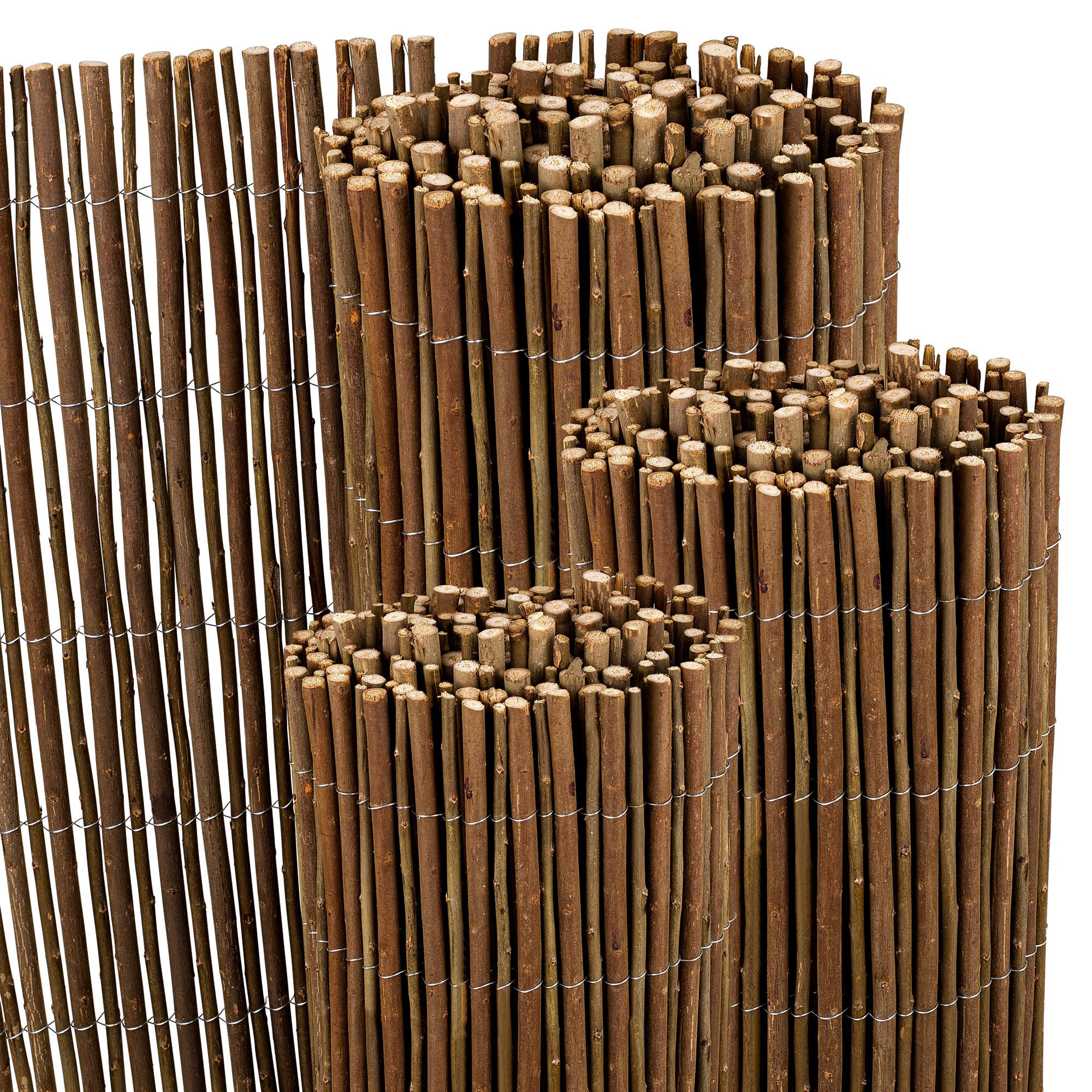 SICHTSCHUTZZAUN SolVision W79 300/90 cm Weide - Naturfarben, Kunststoff (300/90cm) - Sol Royal