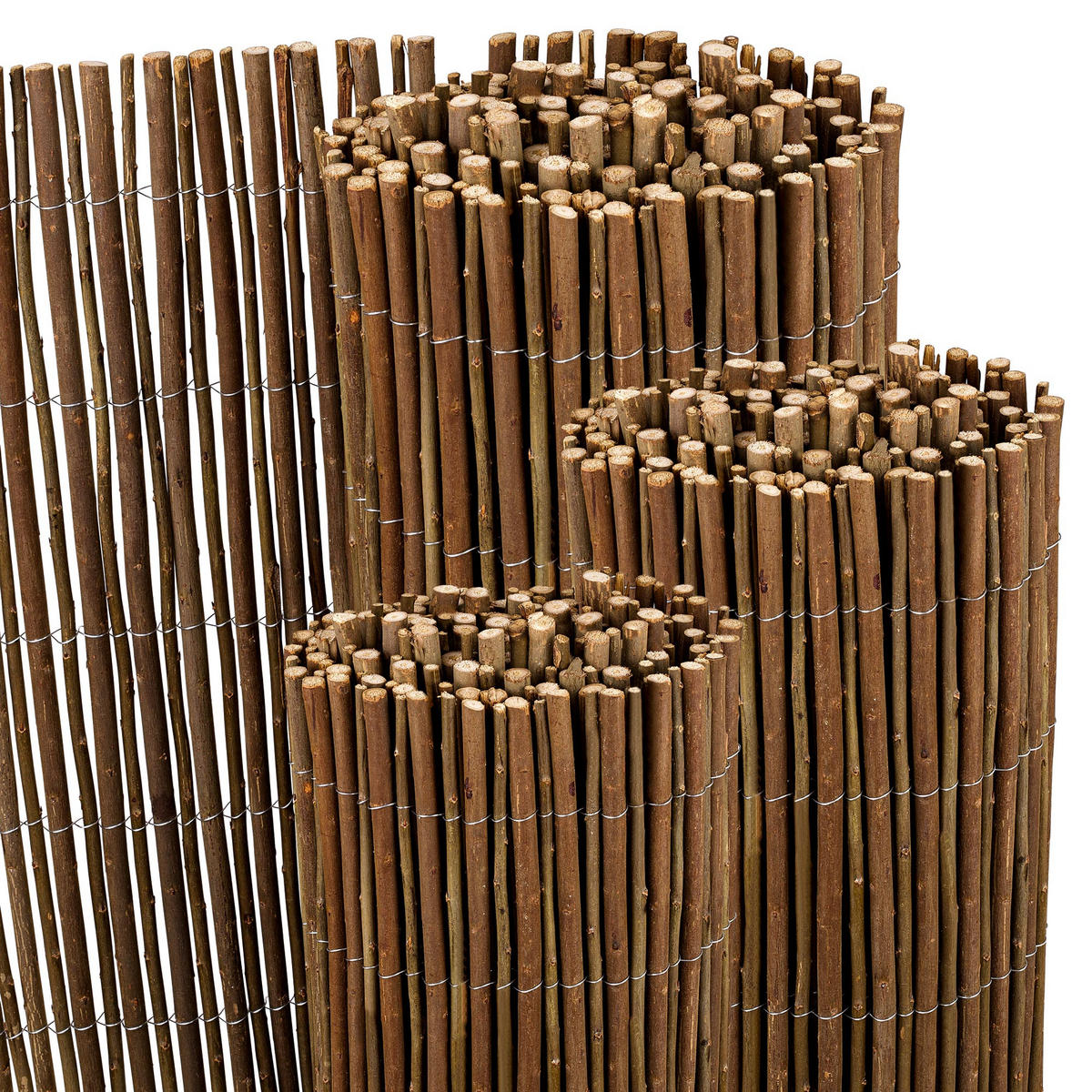 SICHTSCHUTZZAUN SolVision W79 500/160 cm Weide - Naturfarben, Kunststoff (500/160cm) - Sol Royal