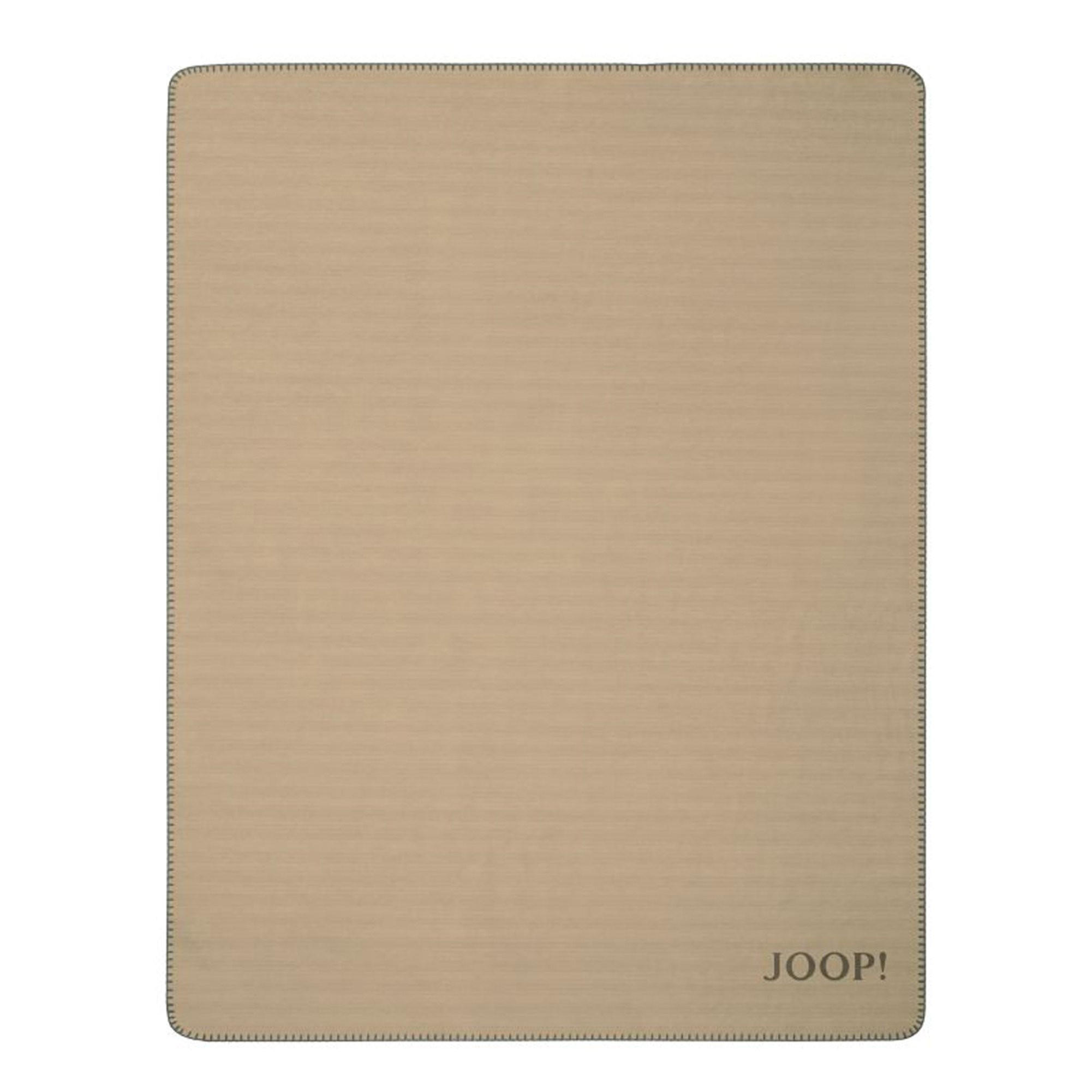WOHNDECKE Melange-Doubleface - Braun, Textil (150/200cm) - Joop!