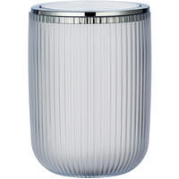 ABFALLEIMER für Badezimmer Agropoli 14,5/14,5/20 cm - Transparent, Kunststoff (14.5/20/14.5cm) - Wenko
