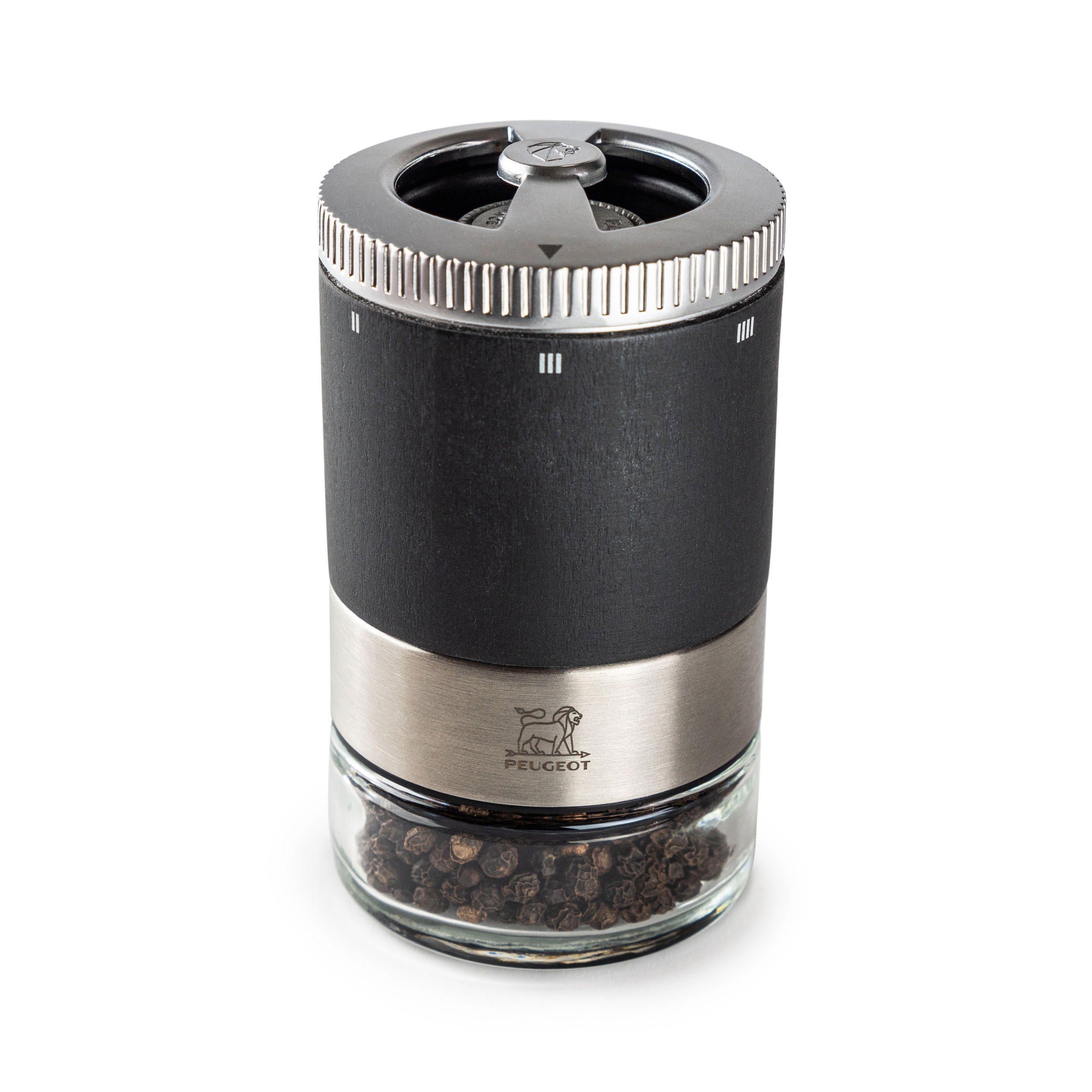 PFEFFERMÜHLE Maestro 11cm Buchenholz Stahlmahlwerk - Grau, Holz (6/11/6cm) - PEUGEOT