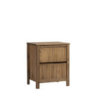 NACHTTISCH 2 SCHUBLADEN Hanne Natürlich 50 cm x 58 cm - Naturfarben, Holz (50/58/39cm) - Klast Home