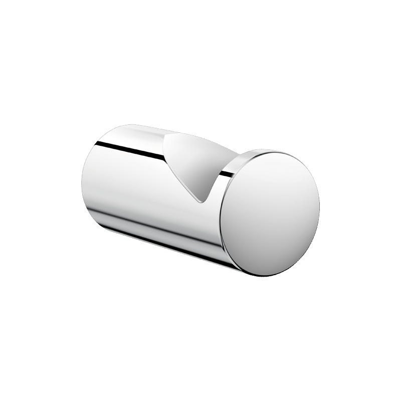 WANDHAKEN Edelstahl hochglanzpoliert - Chromfarben, Metall (9/2/12cm) - Delabie