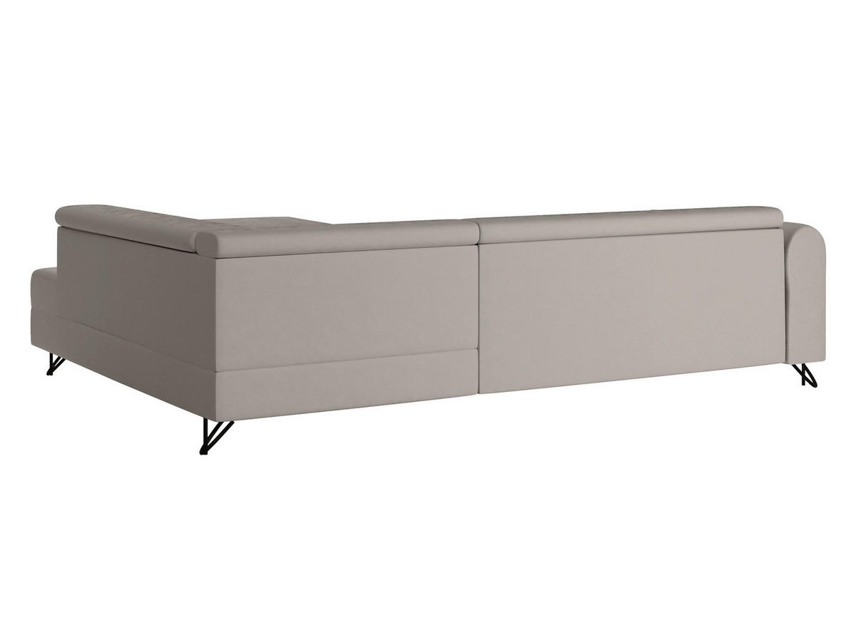 ECKSOFA Alice, Seite: Links - Grau, Holz/Textil (250/179cm) - Sofnet