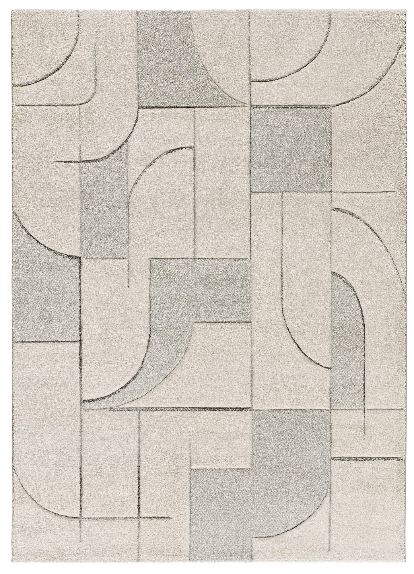 Atticgo Webteppich Creme 80x150 cm