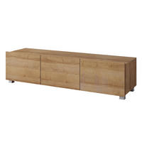 LOWBOARD Cairns-132 - Braun, Holzwerkstoff (150/37/43cm) - Lomado