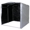 GERÄTEHAUS Silber - Silberfarben, Kunststoff (201/201/201cm) - MCW