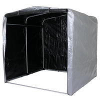 GERÄTEHAUS Silber - Silberfarben, Kunststoff (201/201/201cm) - MCW