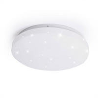 LED DECKENLEUCHTE Weiß Metall - Weiß, Metall (25.5/5.5/5.5cm)