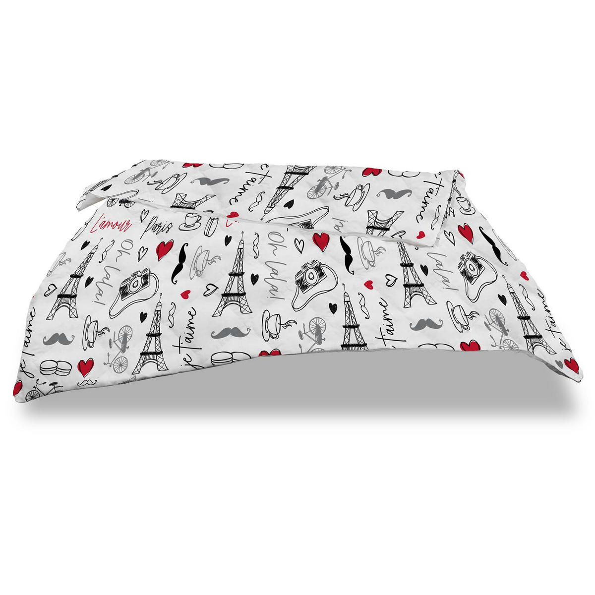 BETTDECKE Basic 135x200 cm - Weiß, Textil (135/200cm) - CloudComfort