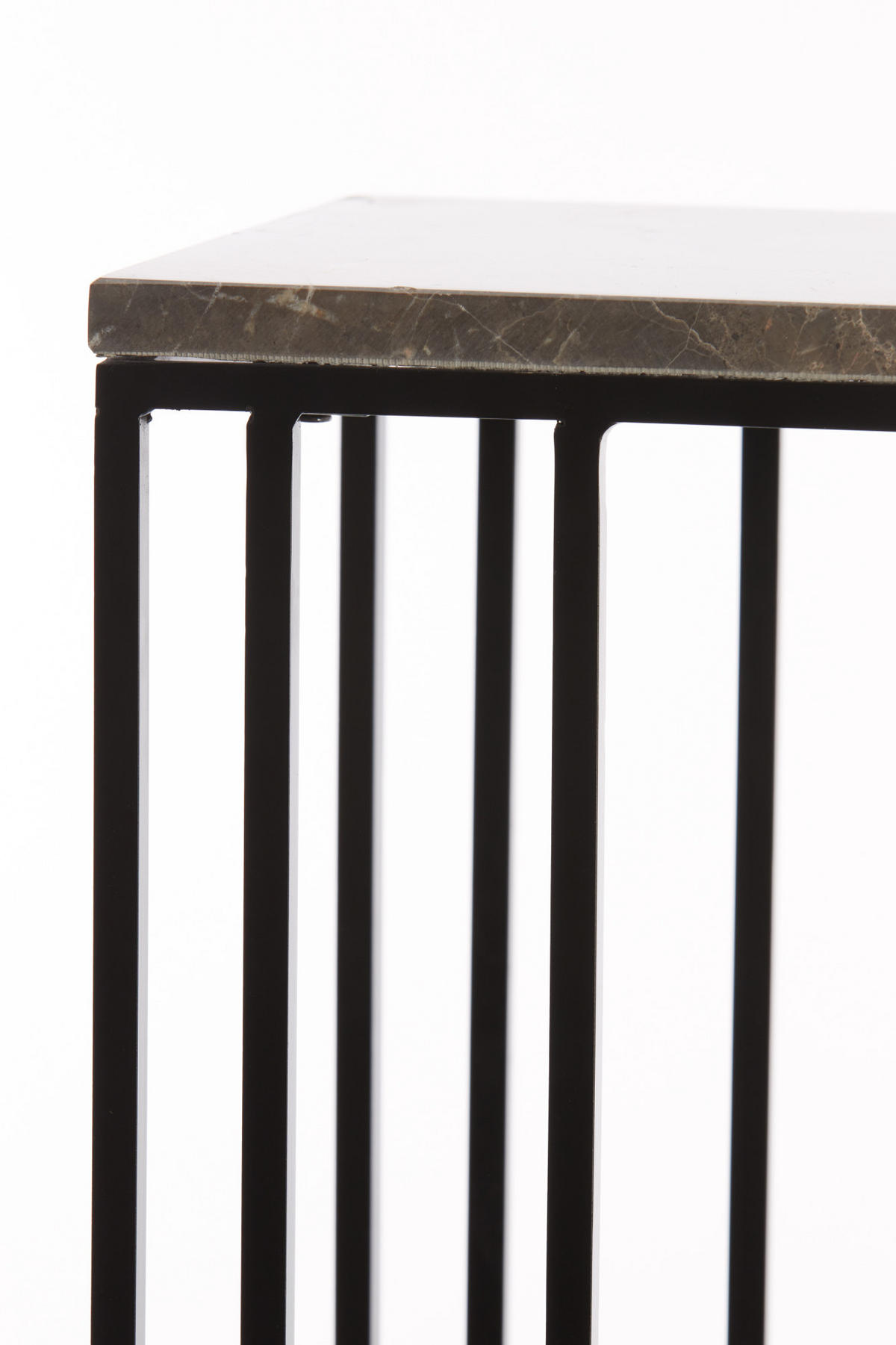 BEISTELLTISCH Roshan Schwarz 41/31/66 cm - Schwarz, Metall (41/31/66cm) - Light & Living