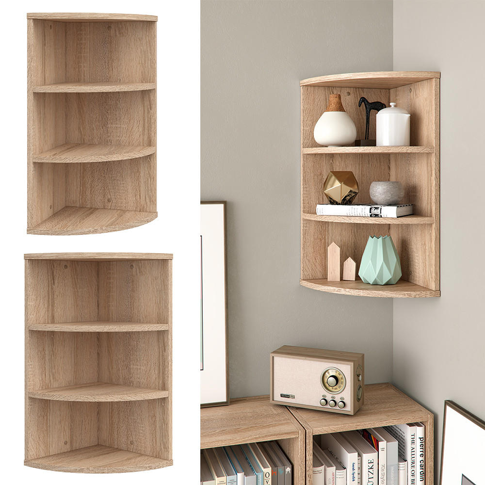 ECKREGAL Ecki Sonoma 30 x 60 cm - Sonoma Eiche, Holzwerkstoff (30/60/30cm) - Vicco