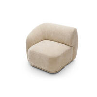 MODULSOFA NOBO Beige 95x97x75 cm - Beige, Textil (95/75/97cm) - FURNLUX