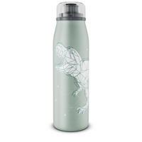 ISOLIER-TRINKFLASCHE KIDS ISO BOTTLE dinosaurs 0.5 L - Weiß/Grün, Metall (0.5L) - Alfi
