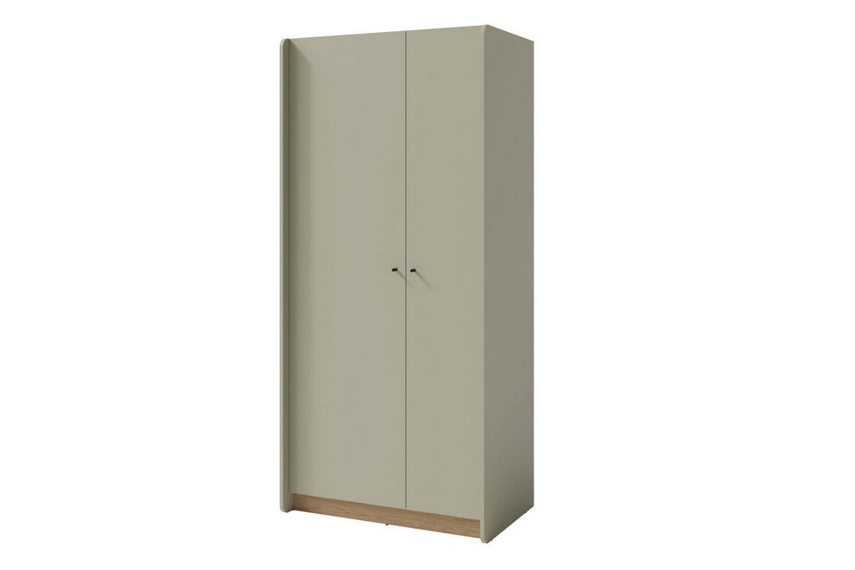 JUGENDZIMMER ALBI 1 in Eukalyptus / Baltic Düne Eiche 6-teilig - Alteiche/Eukalyptusholzfarben, Holzwerkstoff (577/195/88cm) - Deine Möbel 24