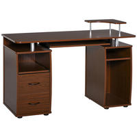 BÜROTISCH Walnussbraun 1 Stück - Walnussfarben, Holzwerkstoff (55/120/85cm) - GiPP