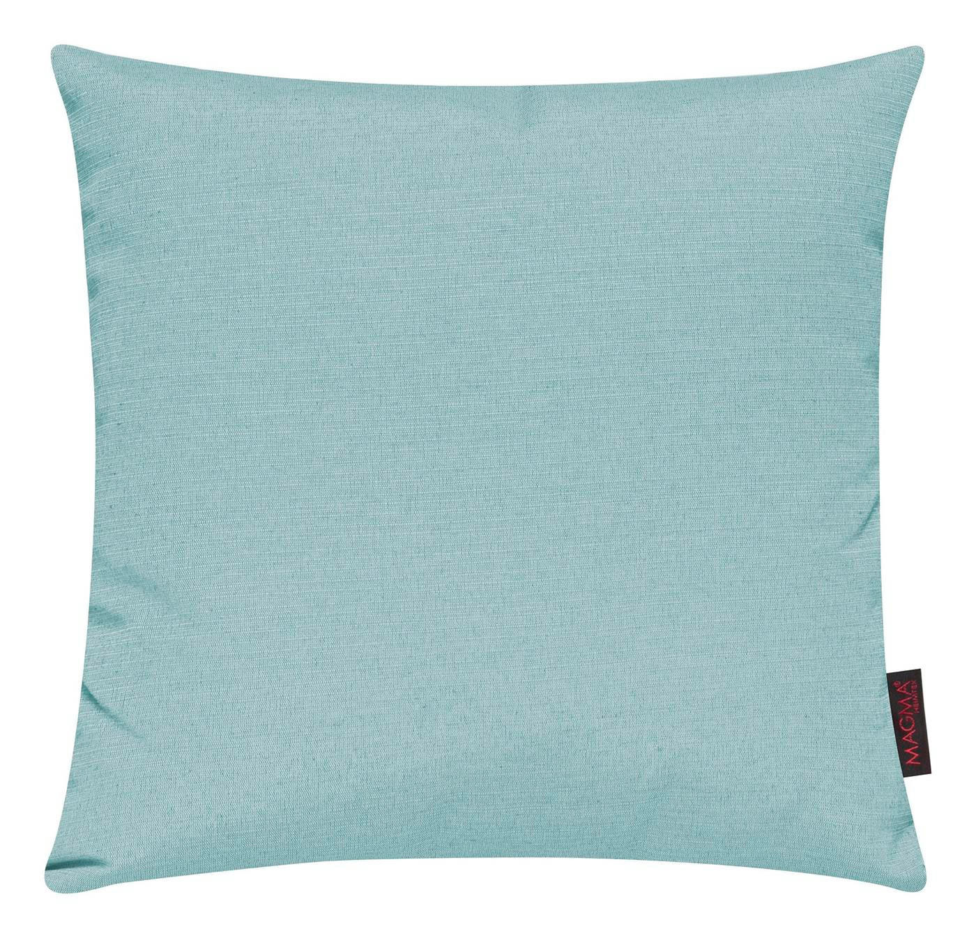 KISSENHÜLLE 2er Set Fino uni 50/50 cm - Mintgrün, Textil (50/50cm) - Magma Heimtexx