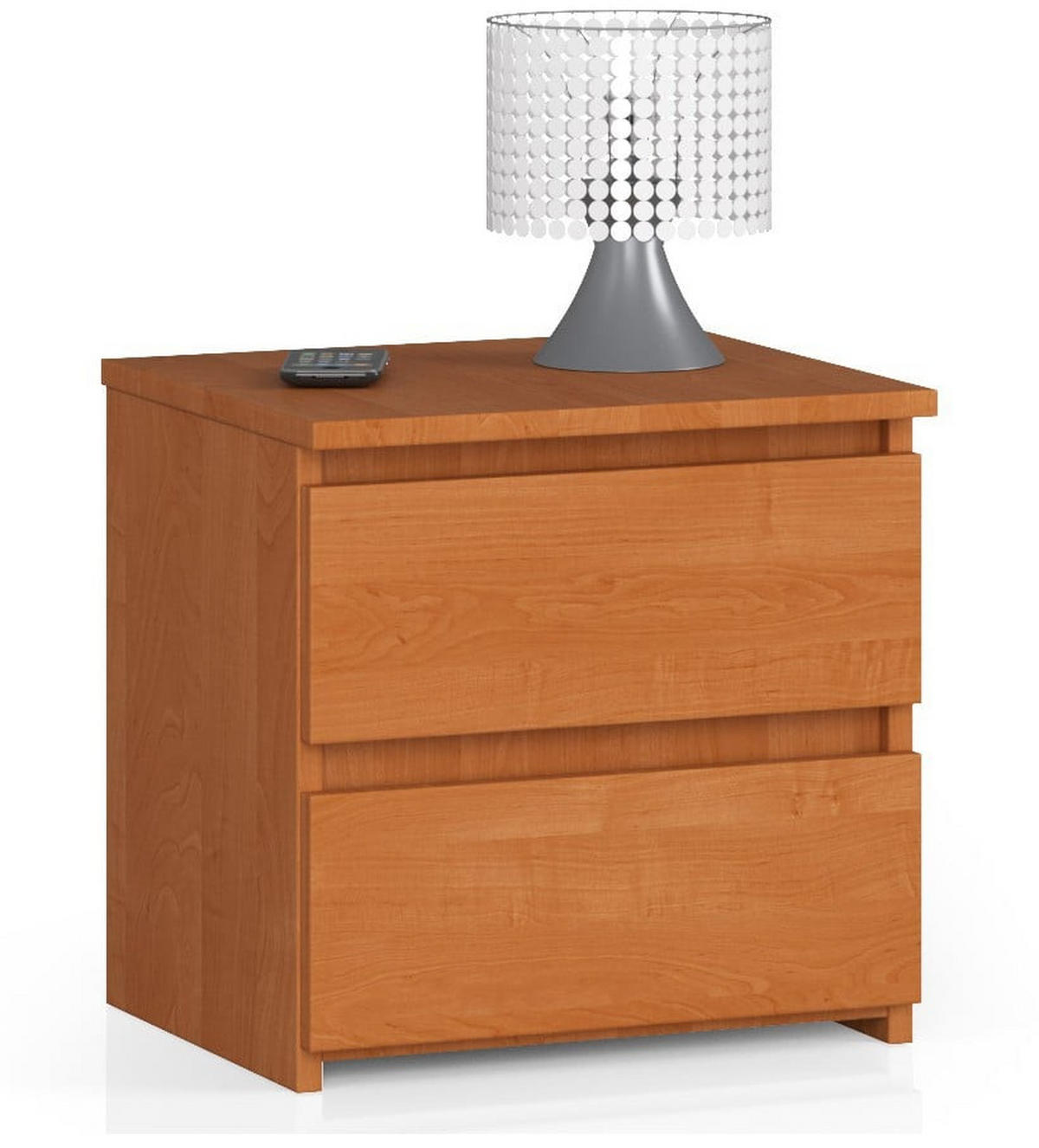 NACHTTISCH Erlefarben 40/40/35 - Erlefarben, Holzwerkstoff (40/40/35cm) - RAUMHIRSCH FURNITURE