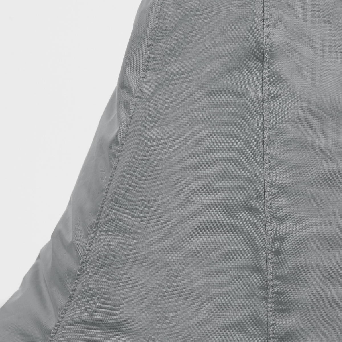 OUTDOORSITZSACK Liegestuhl für Kinder - Grau, Kunststoff (69/59/65cm) - Veeva