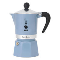 ESPRESSOKOCHER Primavera Rainbow für 6 Tassen, Aluminium, Gelb, 270 ml - Gelb, Metall (10.5/22.5/15.5cm) - Bialetti