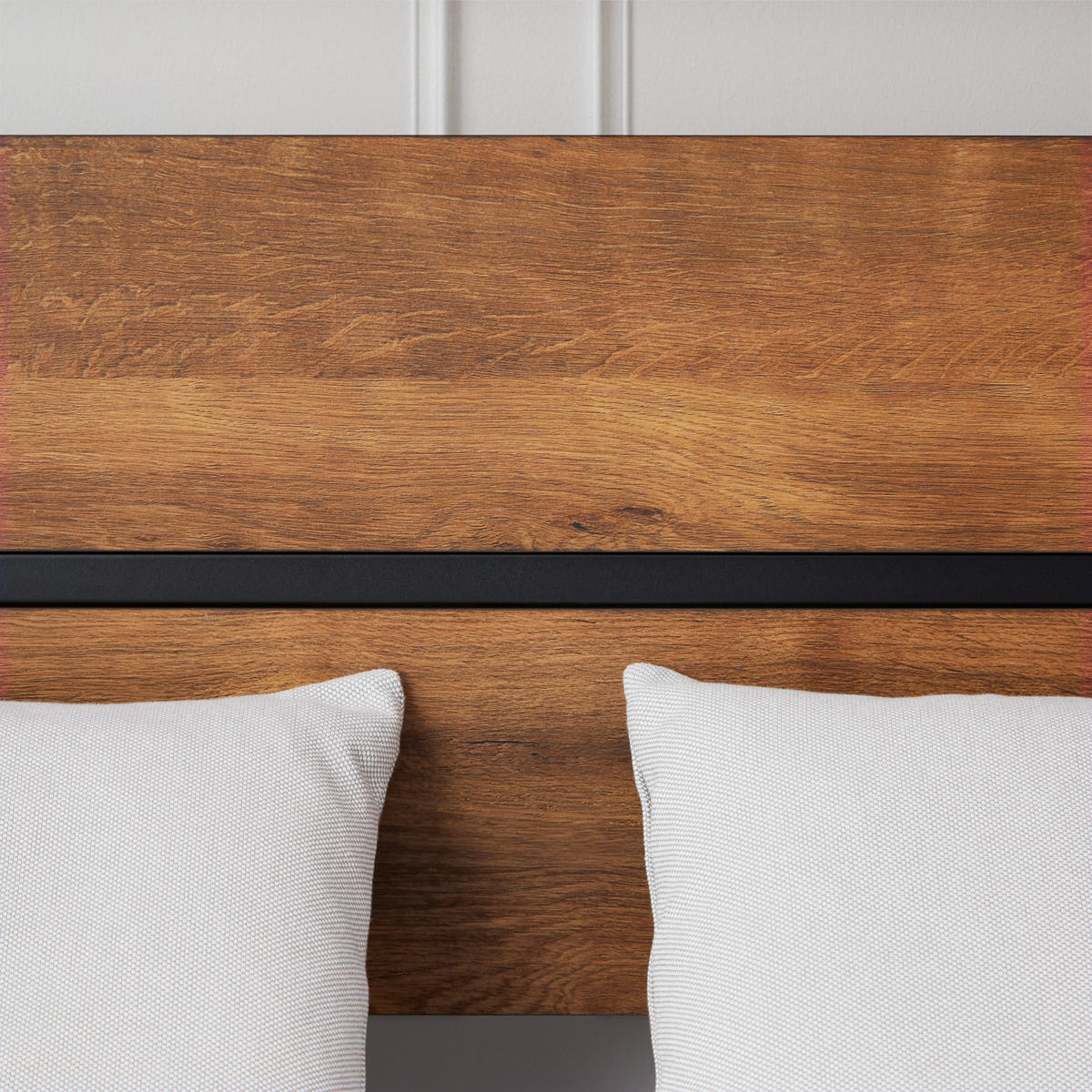 METALLBETT 140/200 cm in Schwarz mit Lattenrost - Schwarz, Holz/Metall (140/200cm) - Homestyle4u